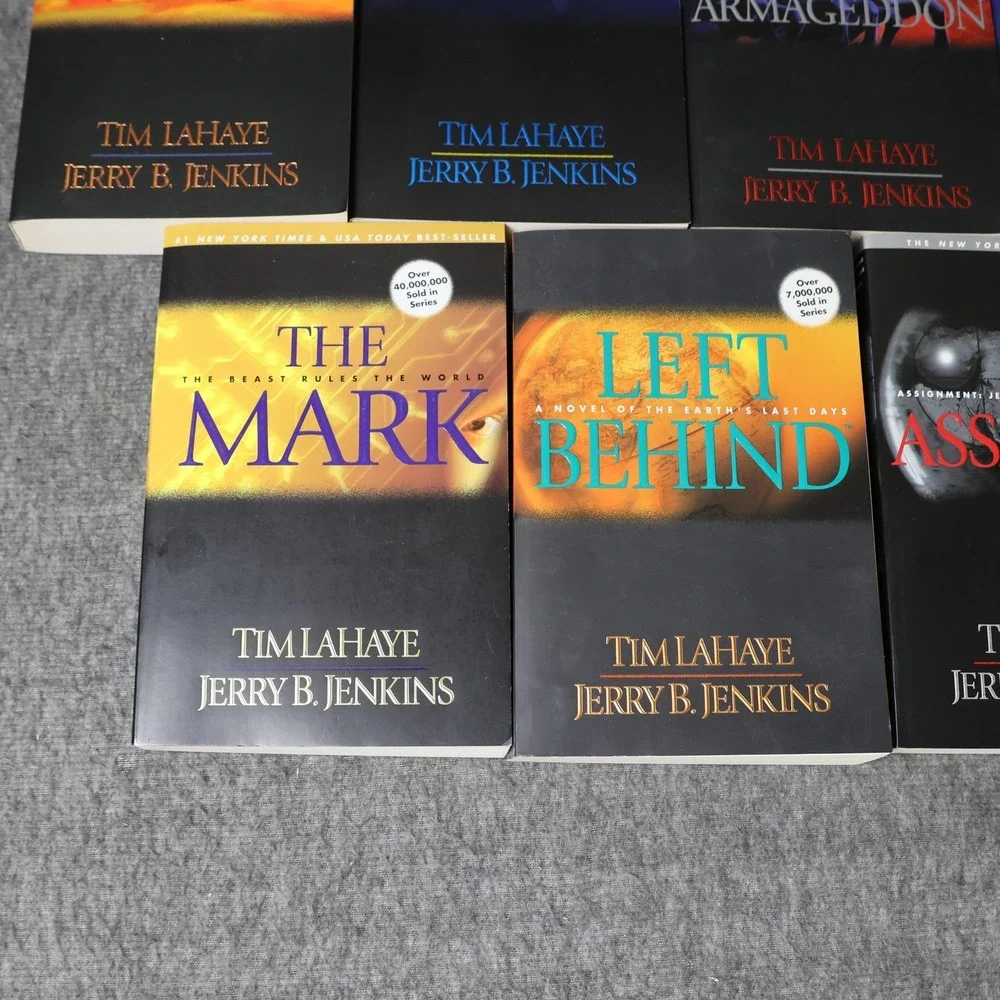 Left Behind Series Tim LaHaye Jerry B Jenkins 11 Trade PB‎ Book Lot End Times